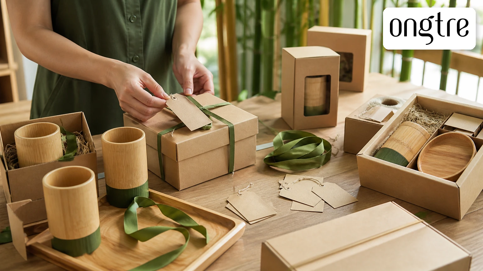logo và bao bì làm thay đổi số lượng đặt hàng tối thiểu đơn hàng mây tre