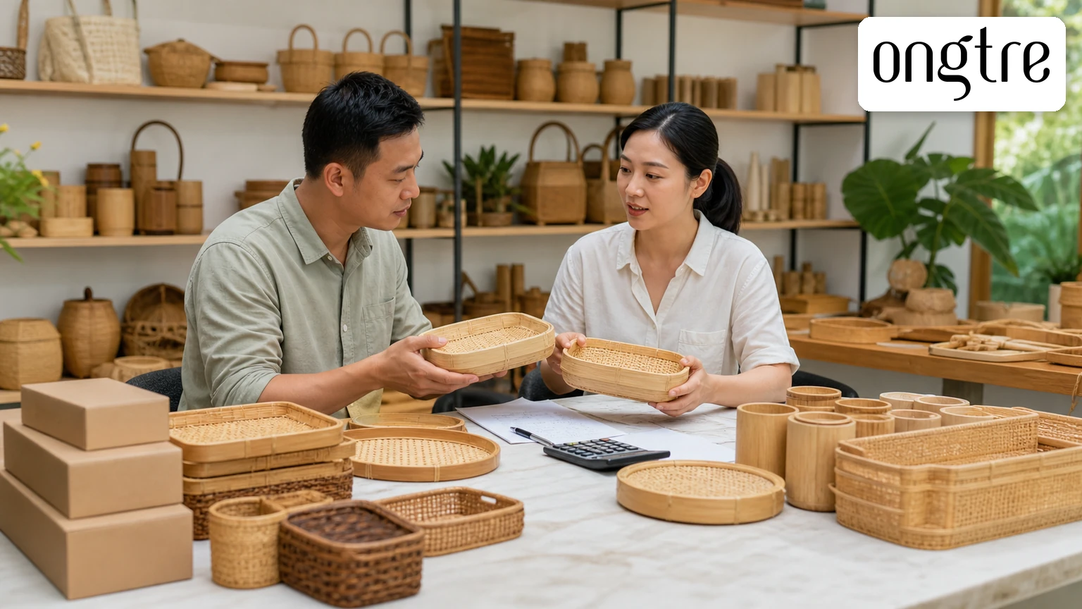 số lượng đặt hàng tối thiểu đơn hàng mây tre đan tại Ongtre