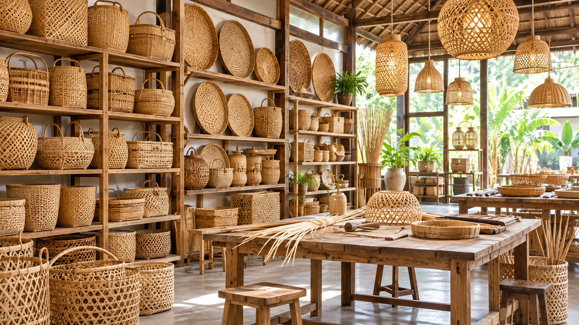 Bộ khay gỗ nhiều kích thước